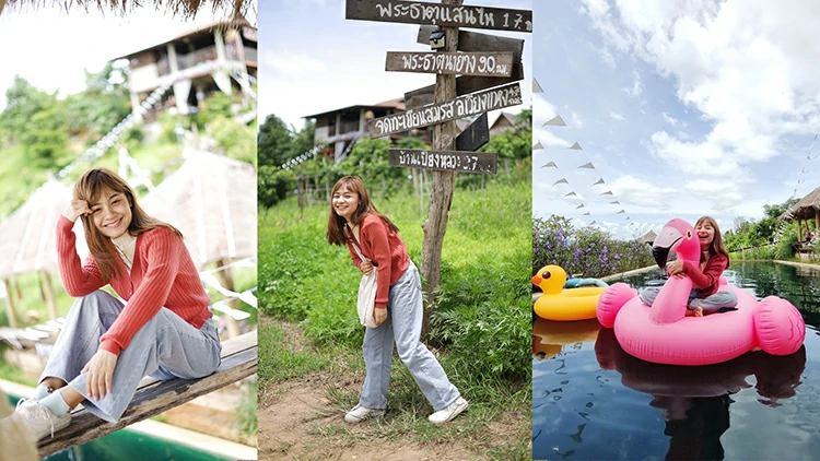 บ้านสวนสันติสุข มุมถ่ายรูปสวยๆ