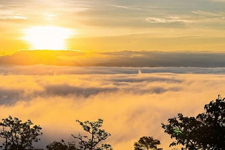 ทะเลหมอก ยามเช้า ที่ม่อนตาแอะ บ้านนามน